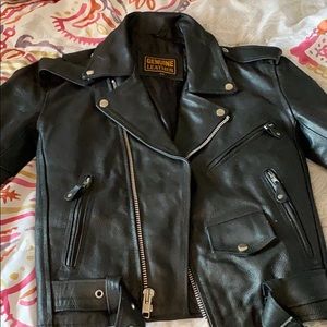 Leather jacket